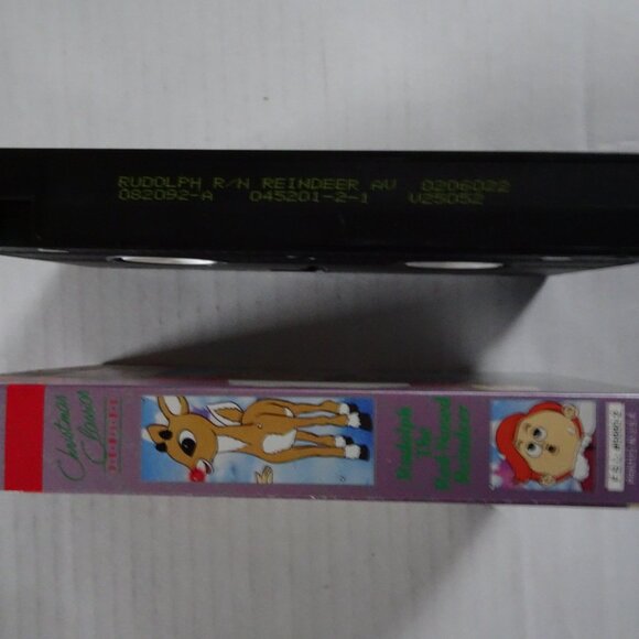 Rudolph the Red Nosed Reindeer - VHS Tape - 1989 Sung and Told by Burl Ives - Picture 3 of 4